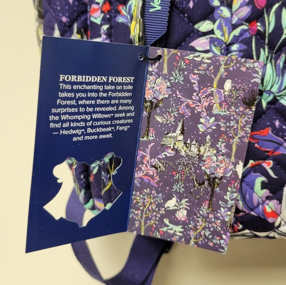 Vera Bradley Harry Potter Forbidden Forest Small Backpack - Picture 8 of 10